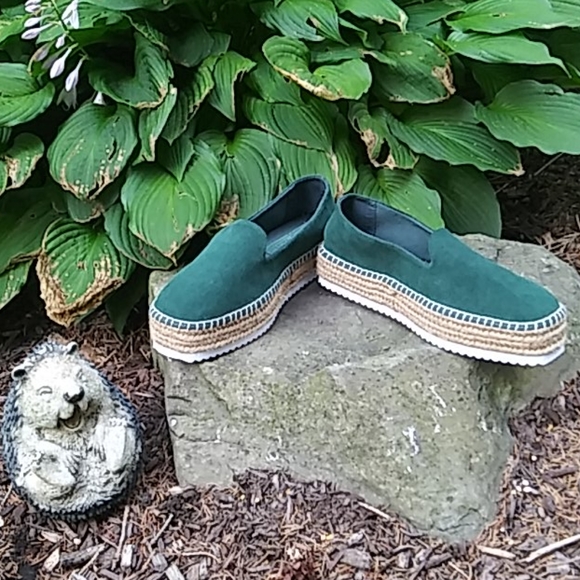 ASOS Shoes - NEW ASOS Jenna Suede Flatform Espadrilles